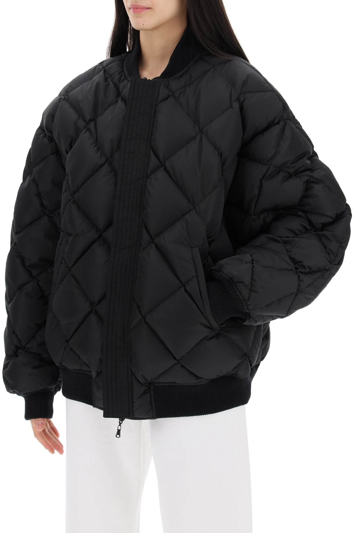 Reversible bomber jacket