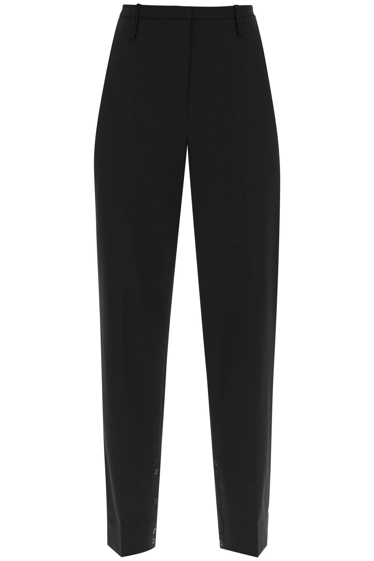 Ganni cigarette pants Black