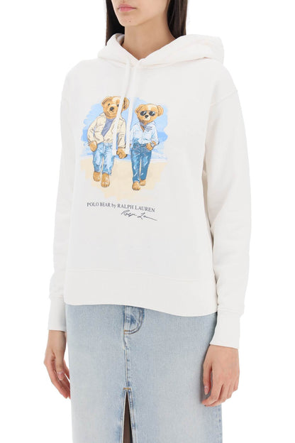 Polo bear hooded sweatshirt