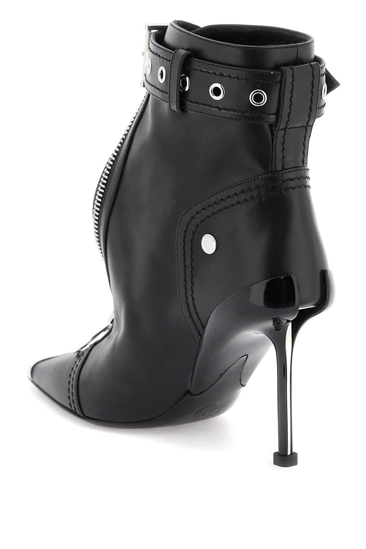 Slash Biker Ankle Boots