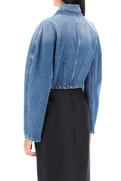 Veste courte en jean