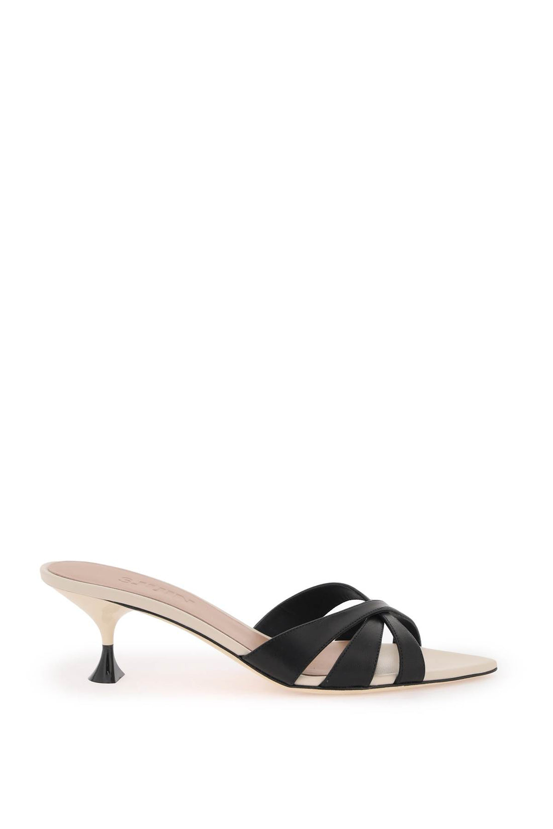 Elis cross-strap mules