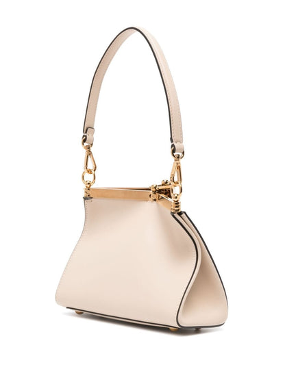 Vela leather shoulder bag