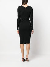 Roland Mouret Pre Off-Shoulder Wool and Silk-Blend Midi Tube Dress Black Black