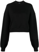 Wardrobe.Nyc Oversized Knitted Cotton Jumper Black Black