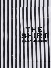 Marc Jacobs Vertical Stripe Cotton Shirt Black