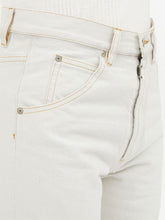 Maison Margiela High-Waisted Straight-Leg Jeans Cream cream
