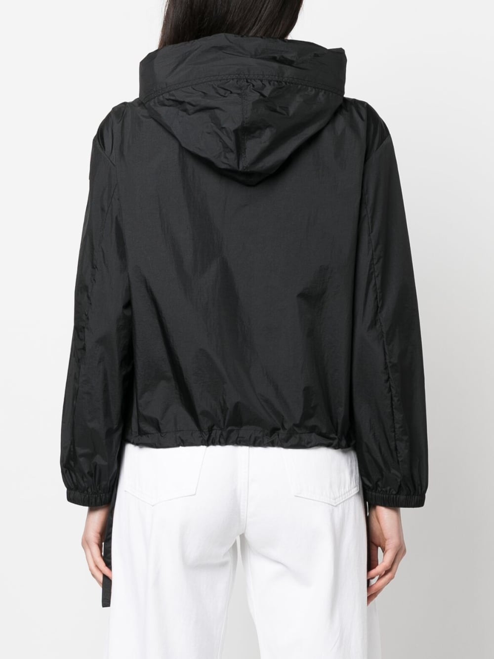 Peuterey Logo-Patch Hooded Jacket Black Black