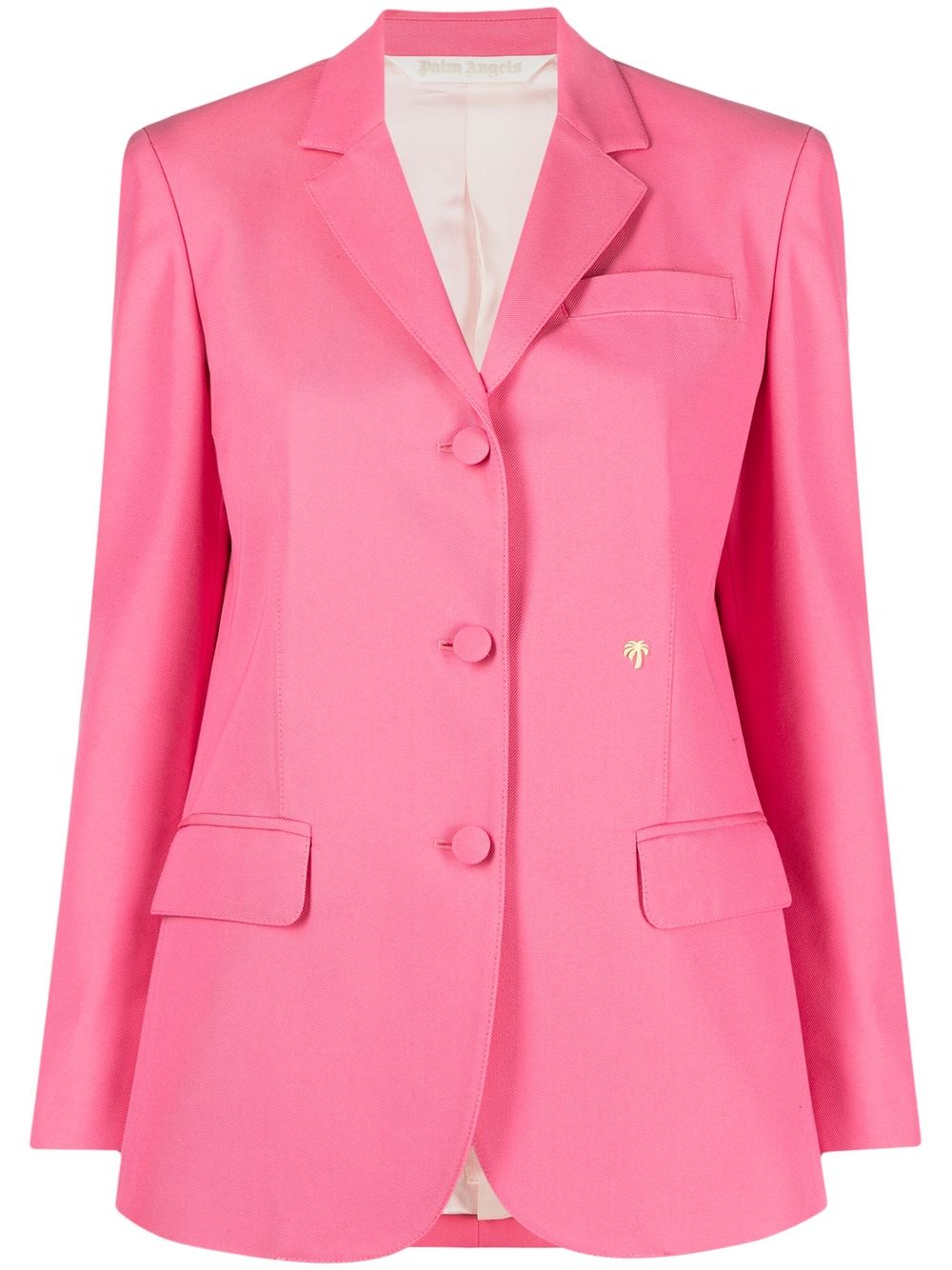 Palm Angels Miami Single-Breasted Blazer Pink
