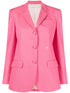 Palm Angels Miami Single-Breasted Blazer Pink