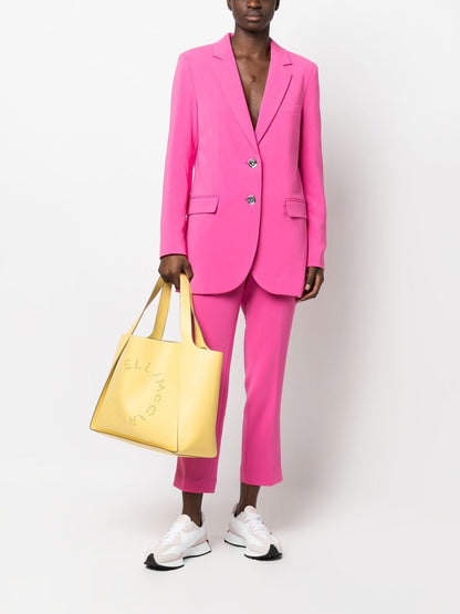 MMK Cropped Tailored Trousers in Fuchsia