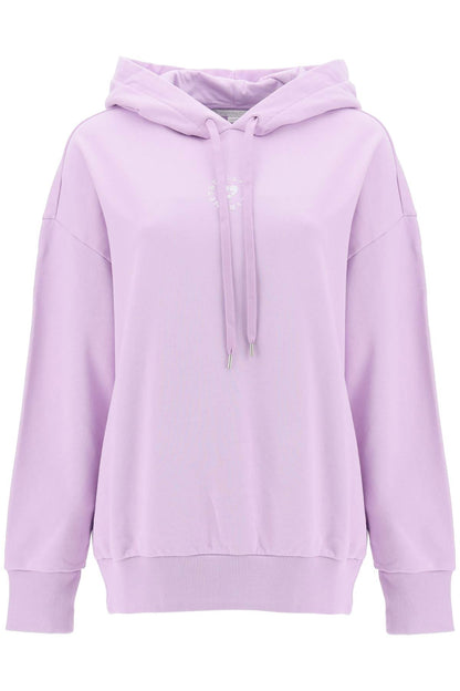 Iconic mini heart hooded sweatshirt