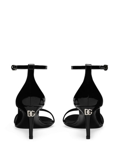 D&amp;G Patent leather sandals