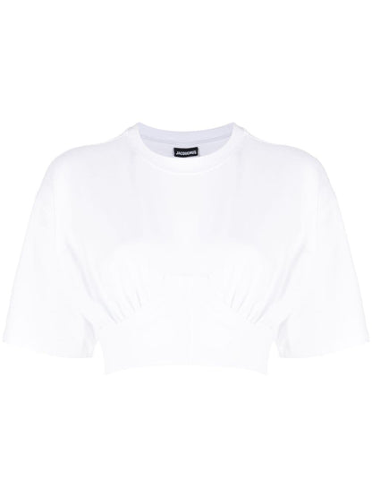 Caraco cropped T-shirt