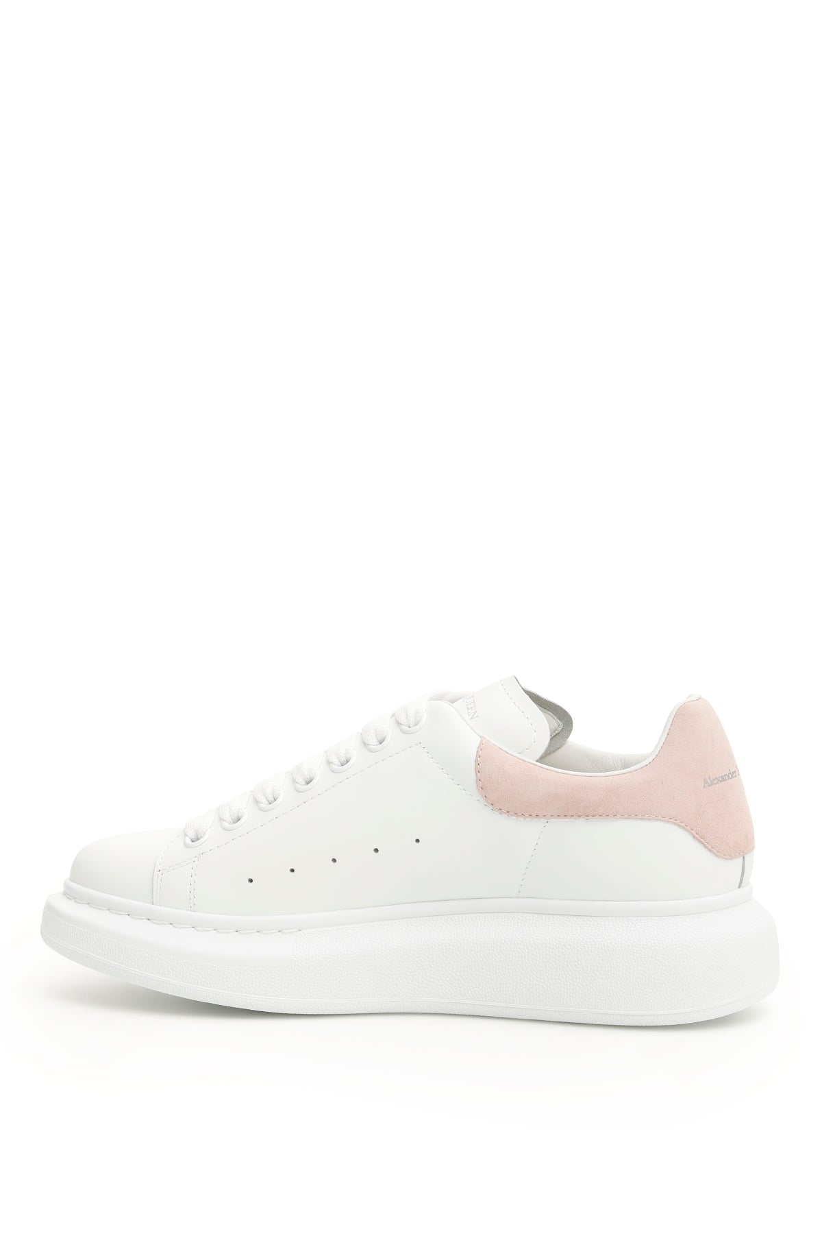 Alexander McQueen oversized sneakers white pink