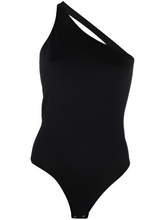 Alexandre McQueen One-shoulder Bodysuit Top